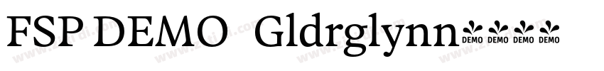 FSP DEMO   Gldrglynn字体转换